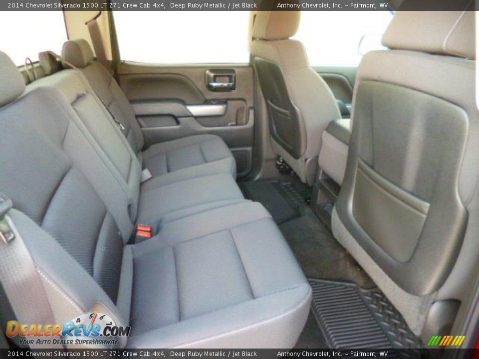 2014 Chevrolet Silverado 1500 LT Z71 Crew Cab 4x4 Deep Ruby Metallic / Jet Black Photo #11