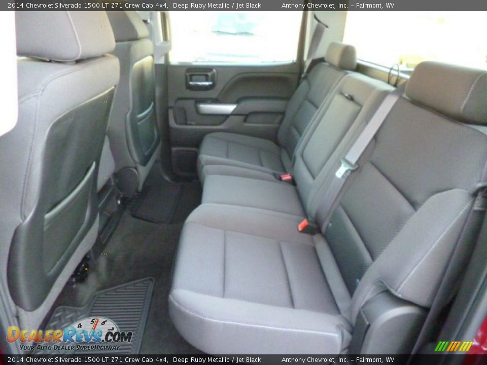 2014 Chevrolet Silverado 1500 LT Z71 Crew Cab 4x4 Deep Ruby Metallic / Jet Black Photo #13