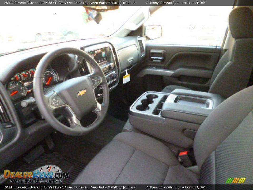 2014 Chevrolet Silverado 1500 LT Z71 Crew Cab 4x4 Deep Ruby Metallic / Jet Black Photo #16
