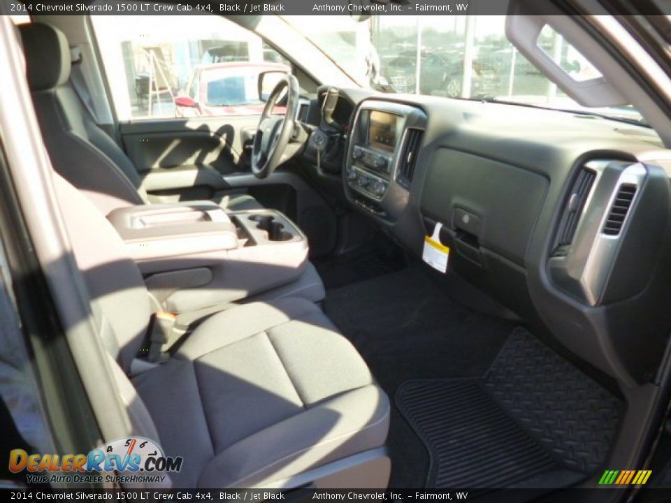 2014 Chevrolet Silverado 1500 LT Crew Cab 4x4 Black / Jet Black Photo #9