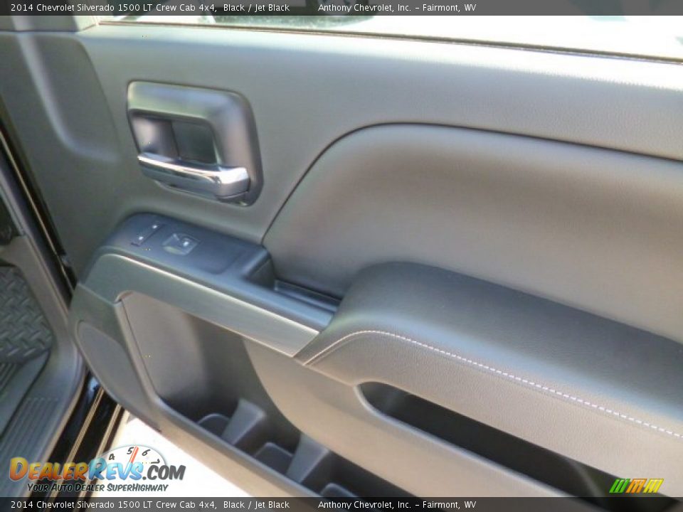 2014 Chevrolet Silverado 1500 LT Crew Cab 4x4 Black / Jet Black Photo #10