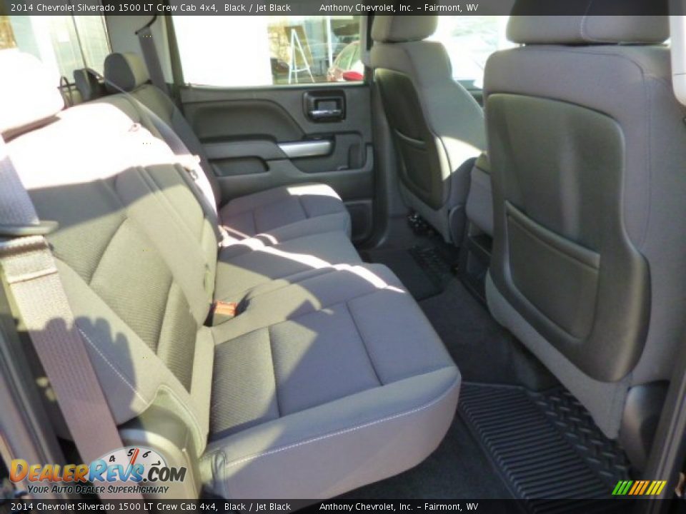 2014 Chevrolet Silverado 1500 LT Crew Cab 4x4 Black / Jet Black Photo #11