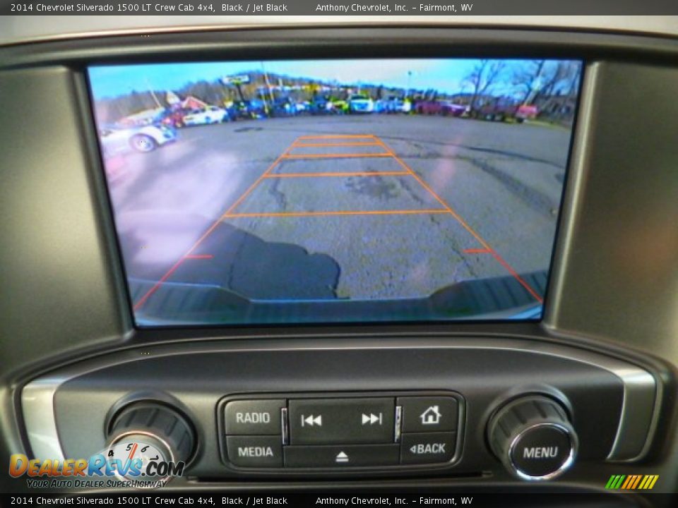 2014 Chevrolet Silverado 1500 LT Crew Cab 4x4 Black / Jet Black Photo #18