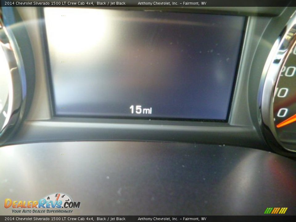 2014 Chevrolet Silverado 1500 LT Crew Cab 4x4 Black / Jet Black Photo #20