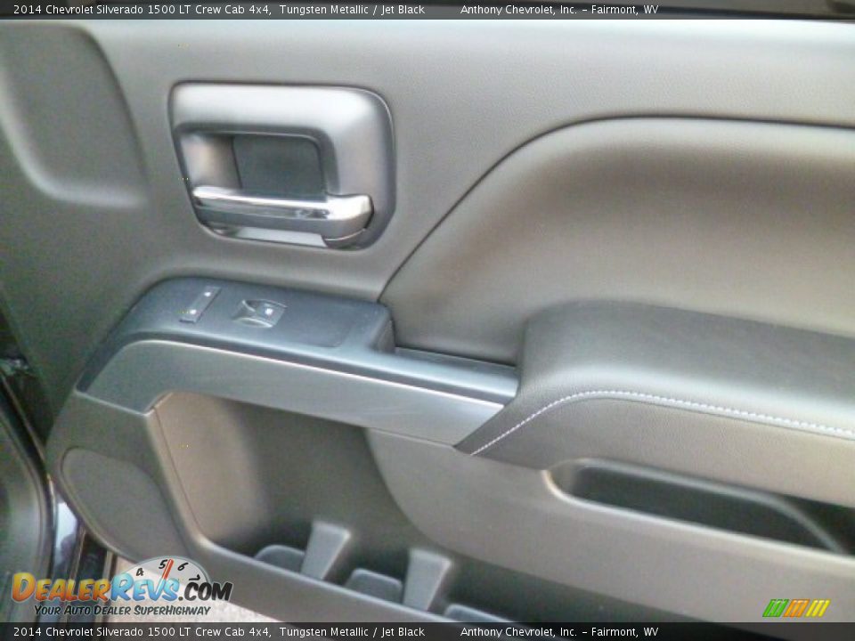 2014 Chevrolet Silverado 1500 LT Crew Cab 4x4 Tungsten Metallic / Jet Black Photo #10