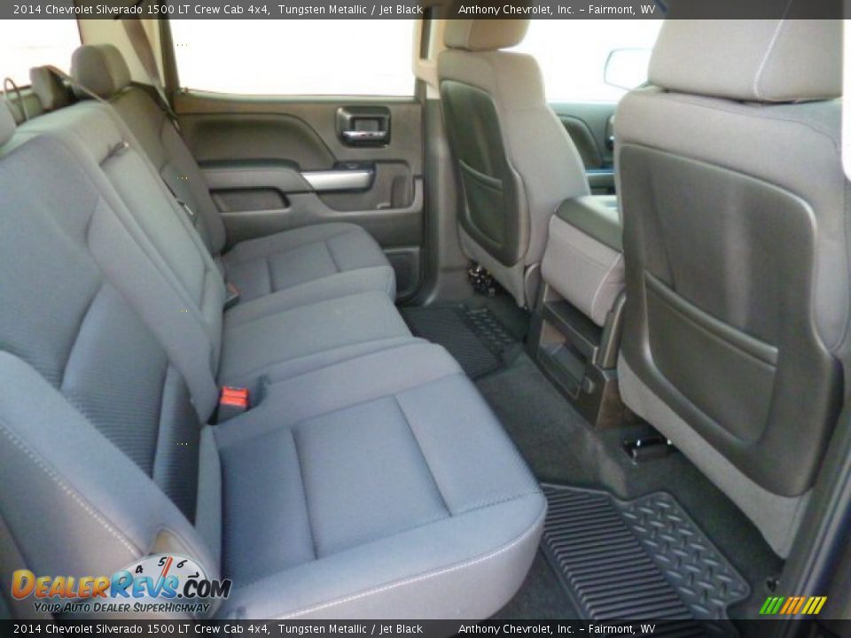 2014 Chevrolet Silverado 1500 LT Crew Cab 4x4 Tungsten Metallic / Jet Black Photo #11