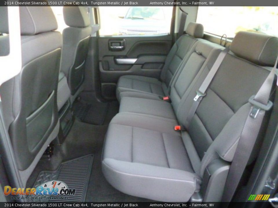 2014 Chevrolet Silverado 1500 LT Crew Cab 4x4 Tungsten Metallic / Jet Black Photo #13