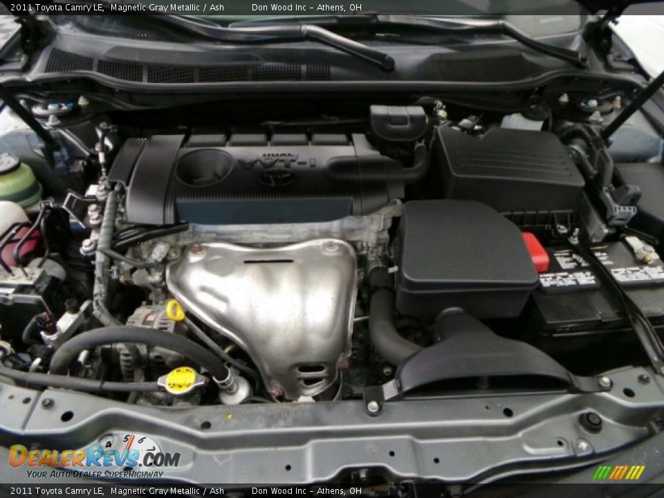 2011 Toyota Camry LE Magnetic Gray Metallic / Ash Photo #6