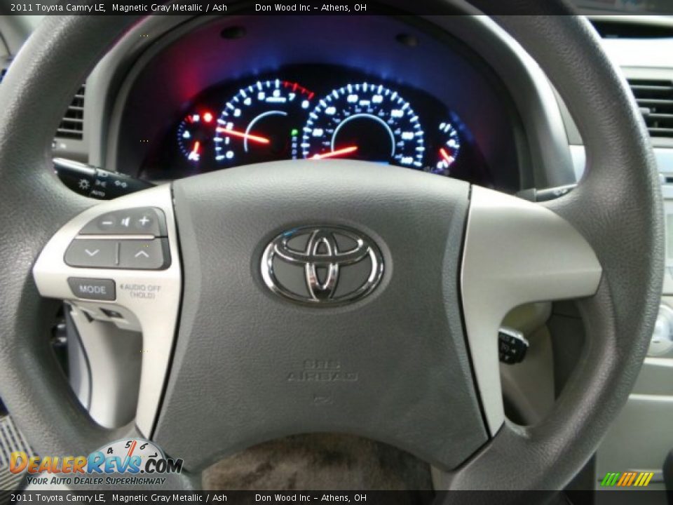2011 Toyota Camry LE Magnetic Gray Metallic / Ash Photo #17
