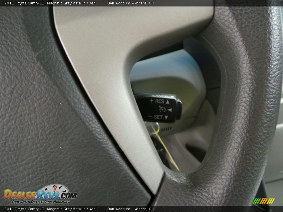 2011 Toyota Camry LE Magnetic Gray Metallic / Ash Photo #21