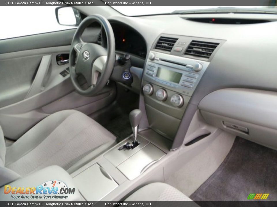 2011 Toyota Camry LE Magnetic Gray Metallic / Ash Photo #24