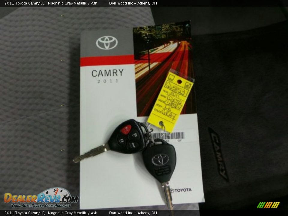 2011 Toyota Camry LE Magnetic Gray Metallic / Ash Photo #29