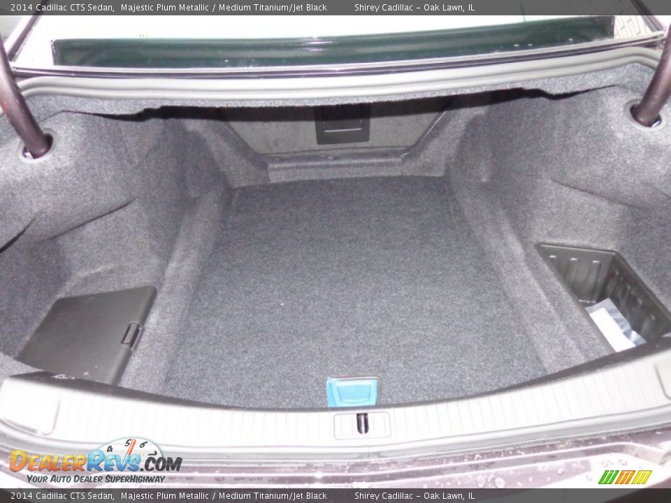 2014 Cadillac CTS Sedan Majestic Plum Metallic / Medium Titanium/Jet Black Photo #9