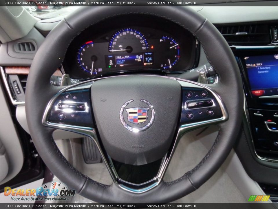 2014 Cadillac CTS Sedan Steering Wheel Photo #18