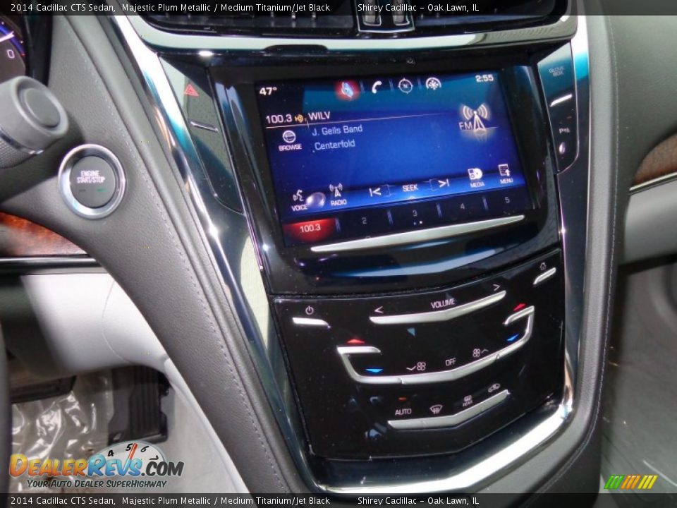 2014 Cadillac CTS Sedan Majestic Plum Metallic / Medium Titanium/Jet Black Photo #20