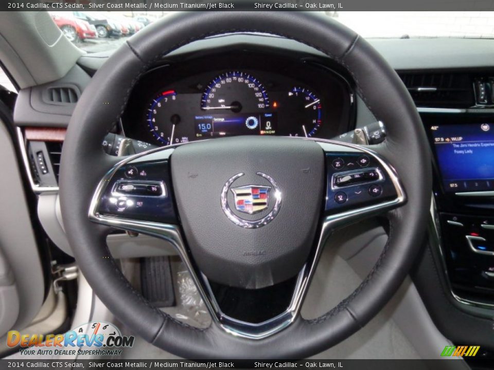 2014 Cadillac CTS Sedan Steering Wheel Photo #17