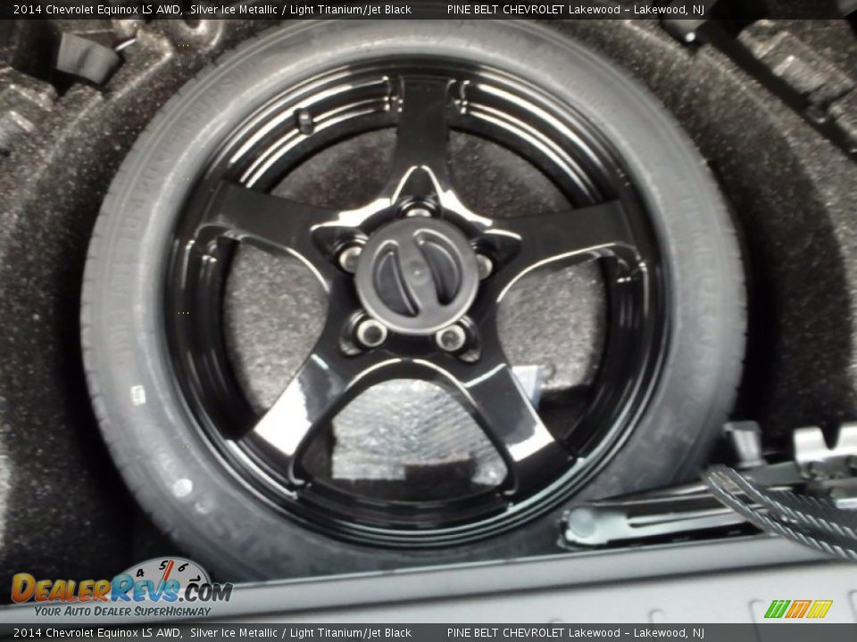 2014 Chevrolet Equinox LS AWD Silver Ice Metallic / Light Titanium/Jet Black Photo #9