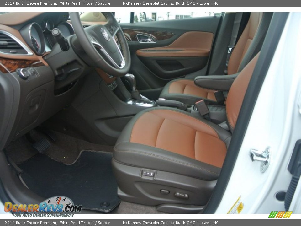 Front Seat of 2014 Buick Encore Premium Photo #8
