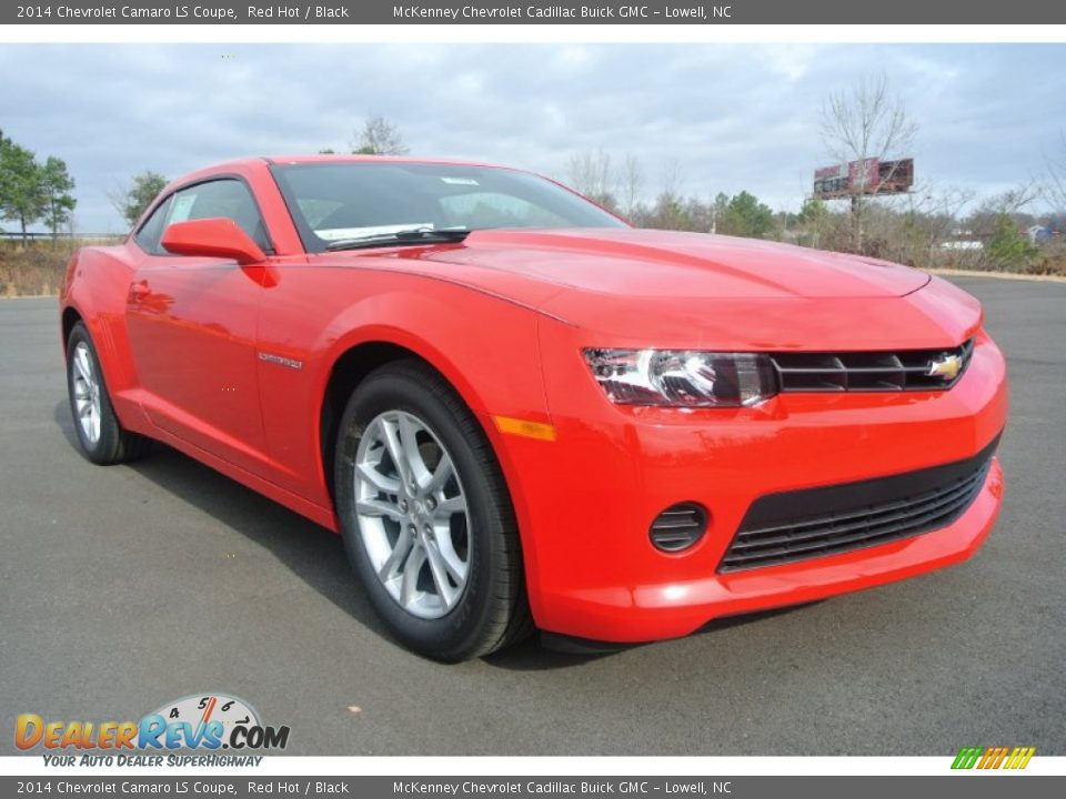 2014 Chevrolet Camaro LS Coupe Red Hot / Black Photo #1