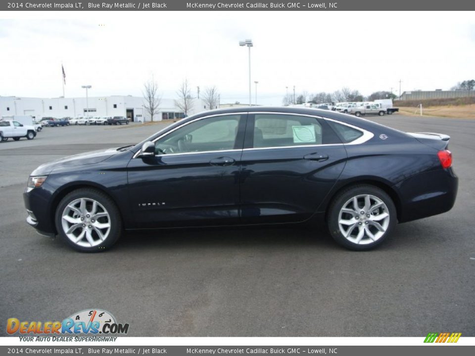 2014 Chevrolet Impala LT Blue Ray Metallic / Jet Black Photo #3