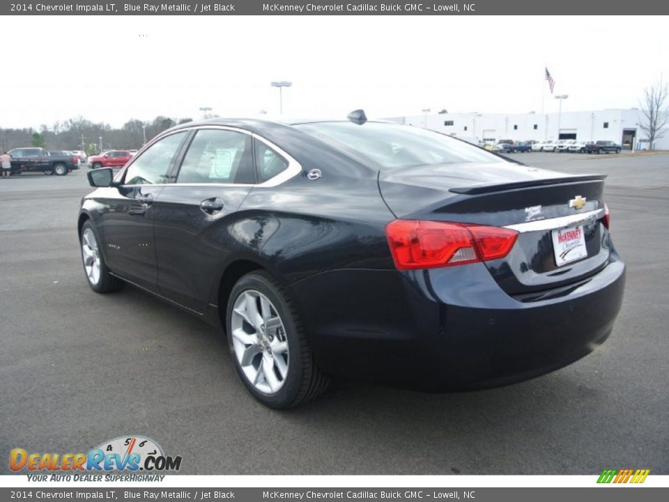 2014 Chevrolet Impala LT Blue Ray Metallic / Jet Black Photo #4