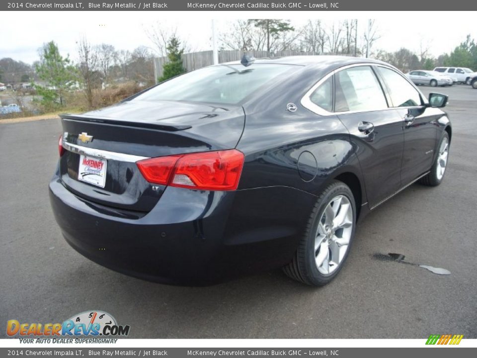 2014 Chevrolet Impala LT Blue Ray Metallic / Jet Black Photo #5