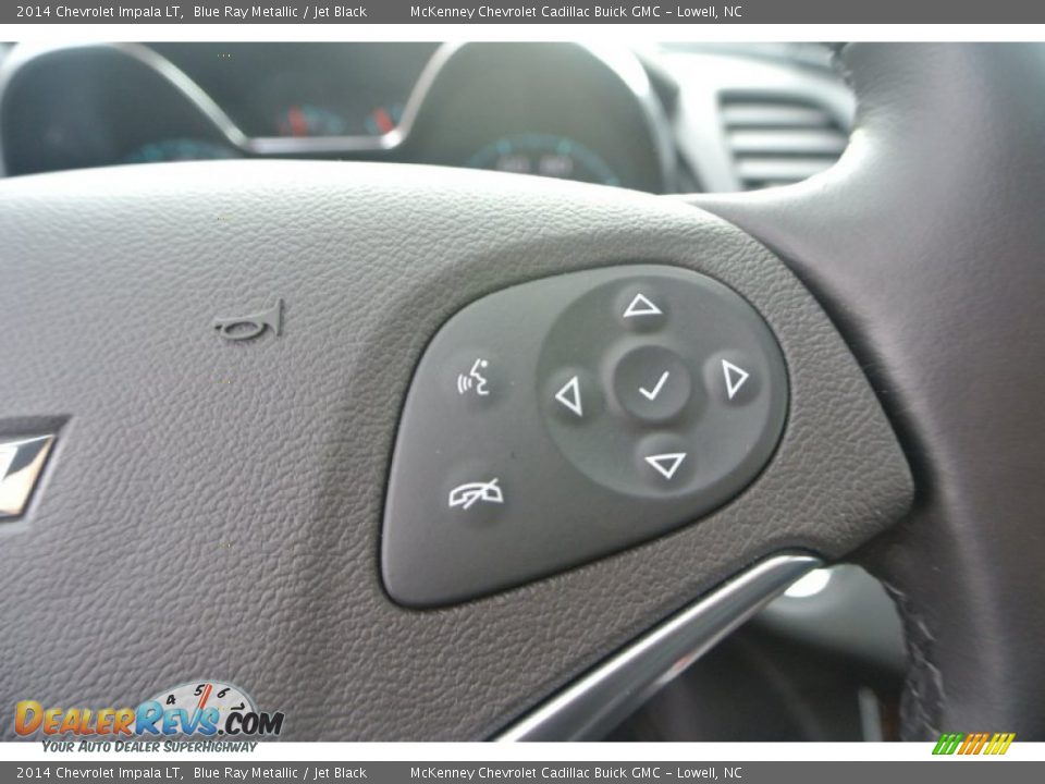 2014 Chevrolet Impala LT Blue Ray Metallic / Jet Black Photo #14