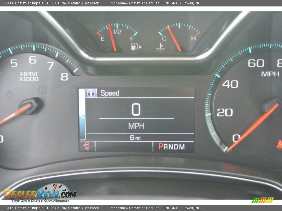2014 Chevrolet Impala LT Blue Ray Metallic / Jet Black Photo #15