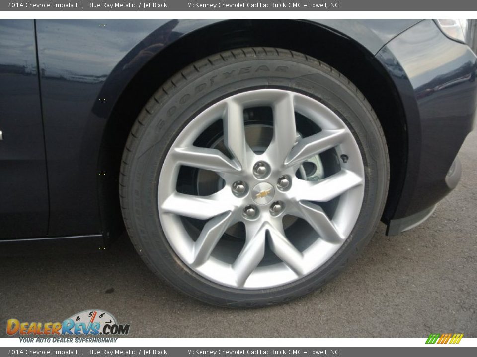 2014 Chevrolet Impala LT Blue Ray Metallic / Jet Black Photo #21