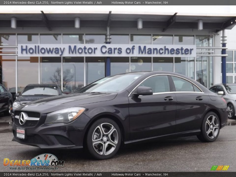 2014 Mercedes-Benz CLA 250 Northern Lights Violet Metallic / Ash Photo #1