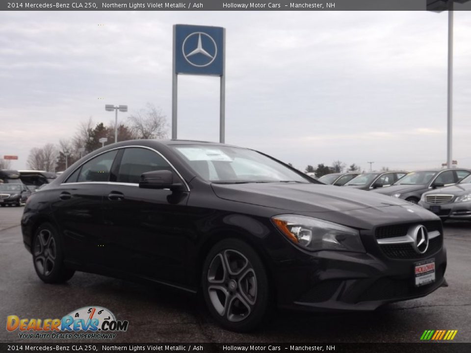 2014 Mercedes-Benz CLA 250 Northern Lights Violet Metallic / Ash Photo #3