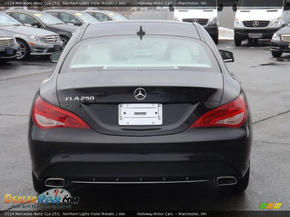 2014 Mercedes-Benz CLA 250 Northern Lights Violet Metallic / Ash Photo #4