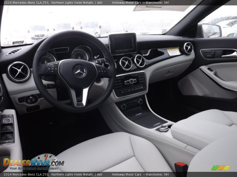 2014 Mercedes-Benz CLA 250 Northern Lights Violet Metallic / Ash Photo #7