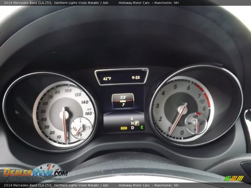 2014 Mercedes-Benz CLA 250 Northern Lights Violet Metallic / Ash Photo #11
