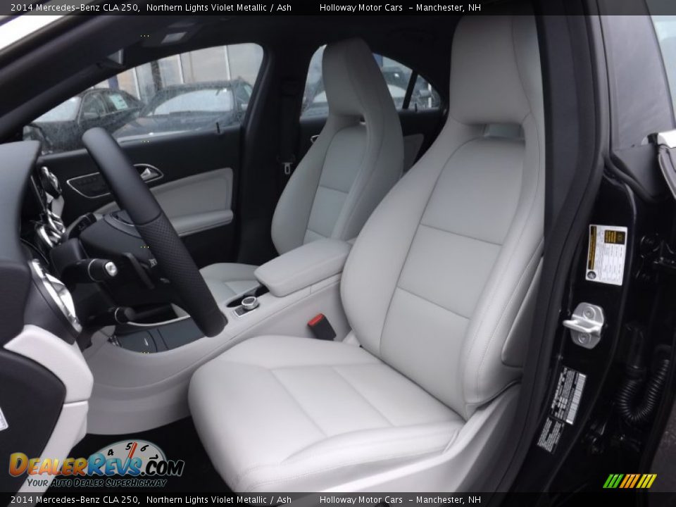 2014 Mercedes-Benz CLA 250 Northern Lights Violet Metallic / Ash Photo #12