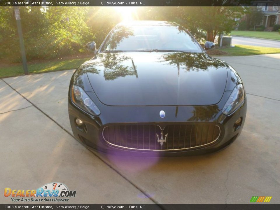 2008 Maserati GranTurismo Nero (Black) / Beige Photo #9