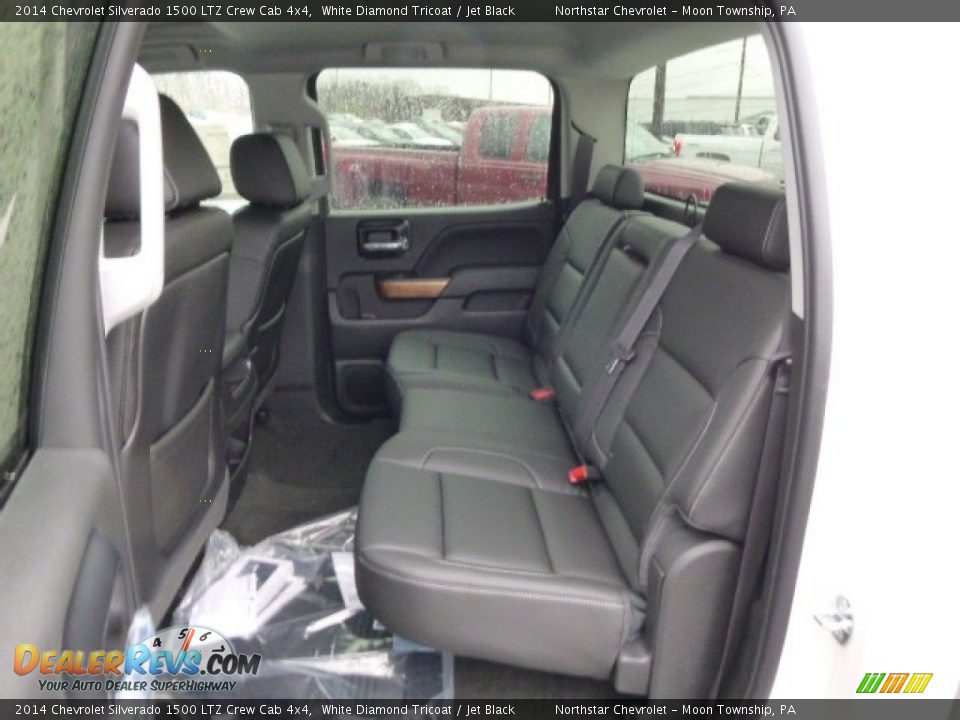 2014 Chevrolet Silverado 1500 LTZ Crew Cab 4x4 White Diamond Tricoat / Jet Black Photo #11