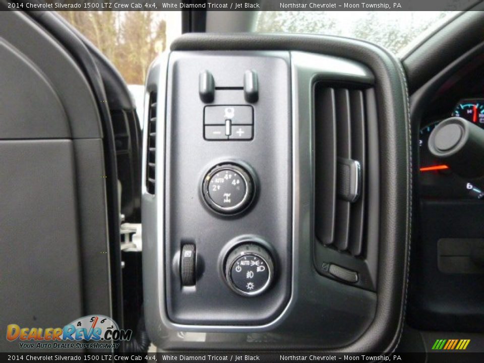 2014 Chevrolet Silverado 1500 LTZ Crew Cab 4x4 White Diamond Tricoat / Jet Black Photo #15