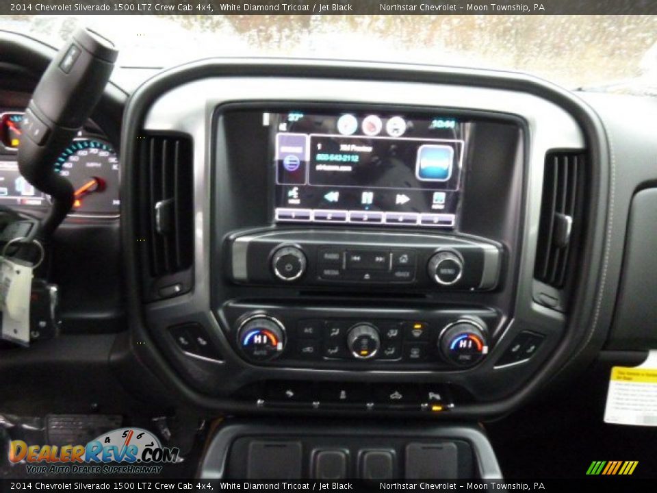 2014 Chevrolet Silverado 1500 LTZ Crew Cab 4x4 White Diamond Tricoat / Jet Black Photo #16