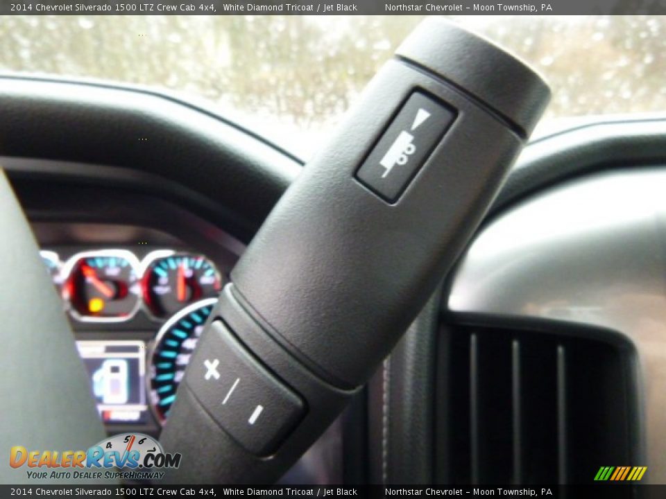 2014 Chevrolet Silverado 1500 LTZ Crew Cab 4x4 White Diamond Tricoat / Jet Black Photo #19