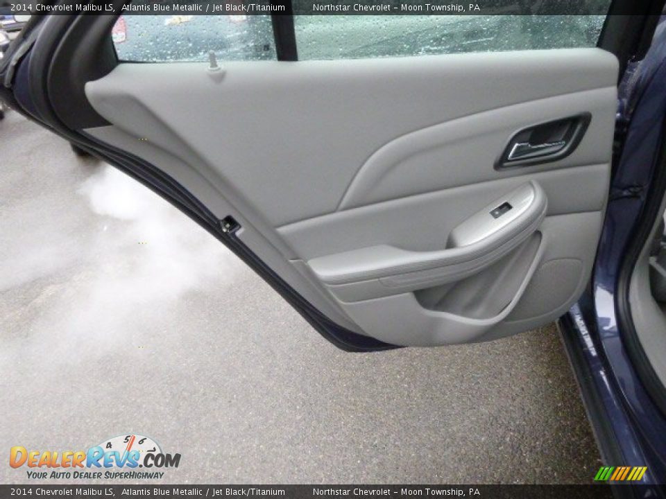 2014 Chevrolet Malibu LS Atlantis Blue Metallic / Jet Black/Titanium Photo #13