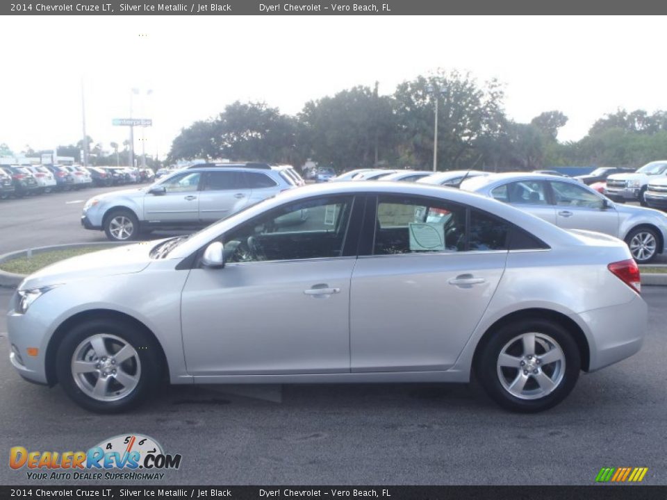 2014 Chevrolet Cruze LT Silver Ice Metallic / Jet Black Photo #3