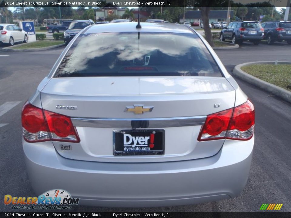2014 Chevrolet Cruze LT Silver Ice Metallic / Jet Black Photo #4