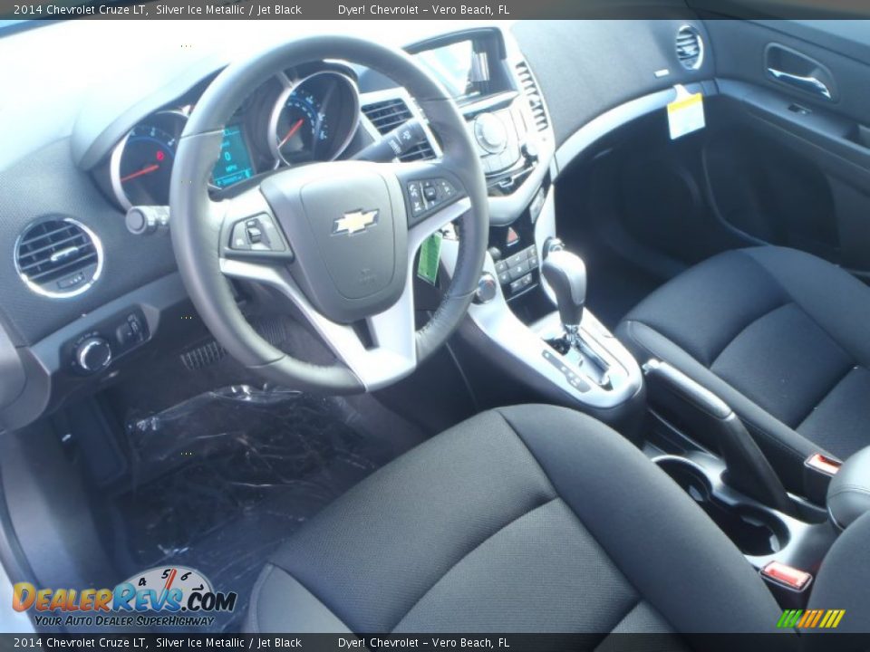 2014 Chevrolet Cruze LT Silver Ice Metallic / Jet Black Photo #10