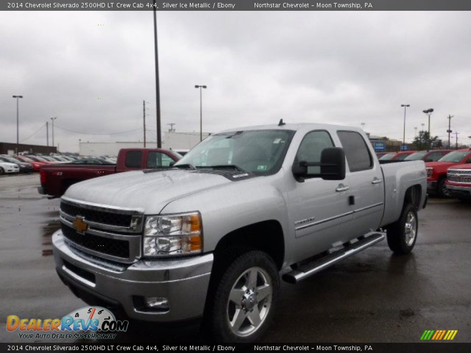 2014 Chevrolet Silverado 2500HD LT Crew Cab 4x4 Silver Ice Metallic / Ebony Photo #1