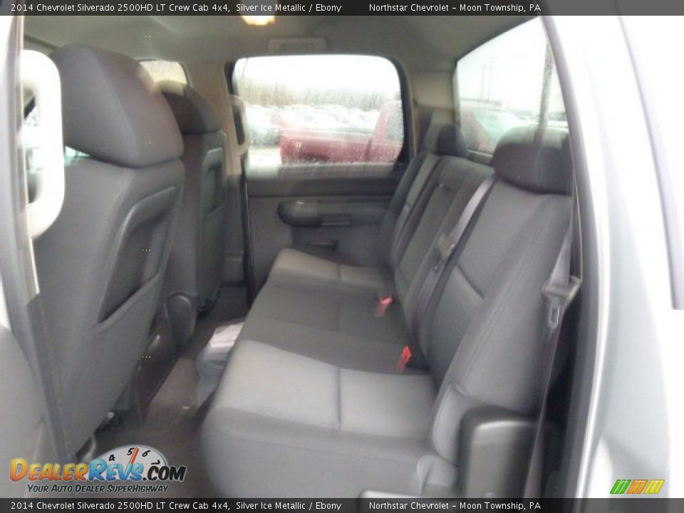 2014 Chevrolet Silverado 2500HD LT Crew Cab 4x4 Silver Ice Metallic / Ebony Photo #12