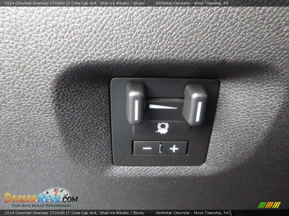 2014 Chevrolet Silverado 2500HD LT Crew Cab 4x4 Silver Ice Metallic / Ebony Photo #15