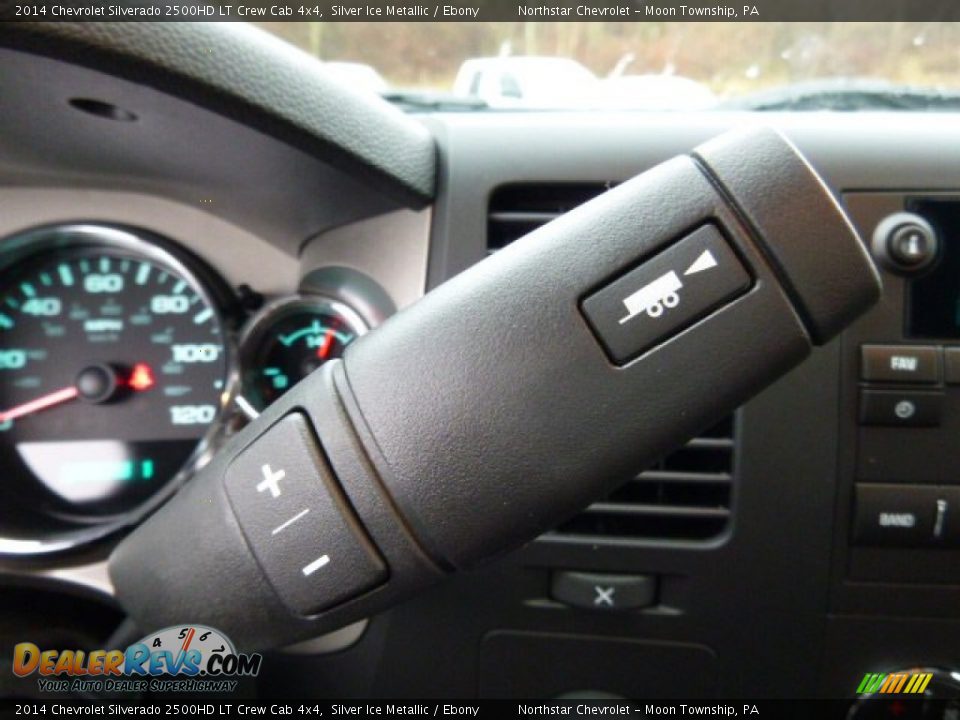 2014 Chevrolet Silverado 2500HD LT Crew Cab 4x4 Silver Ice Metallic / Ebony Photo #19