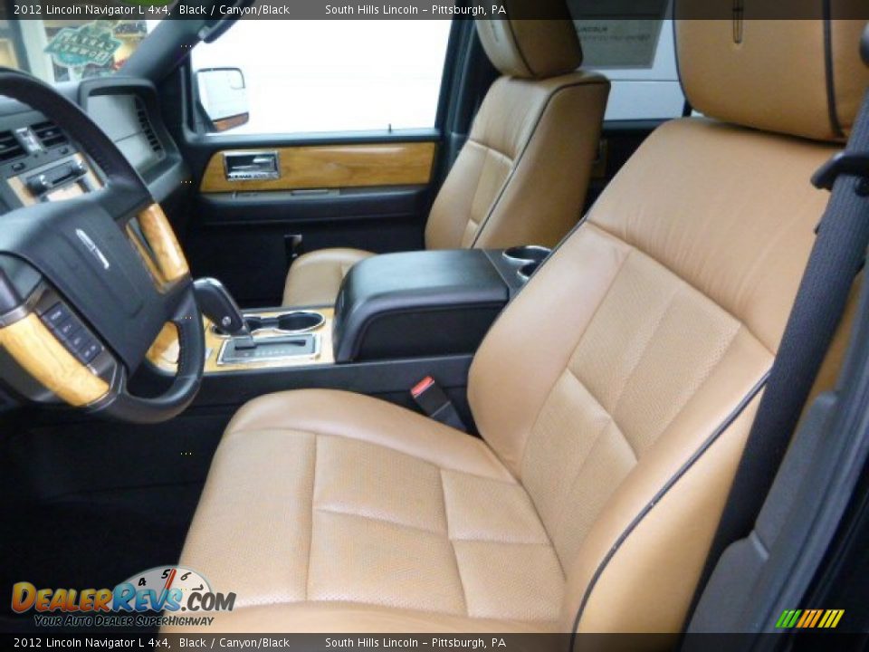 Front Seat of 2012 Lincoln Navigator L 4x4 Photo #15