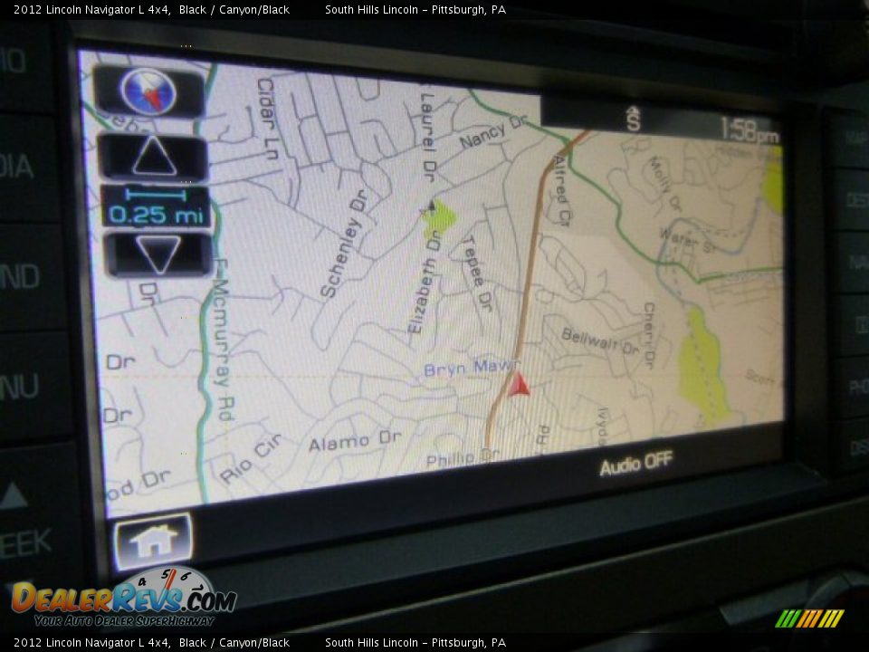 Navigation of 2012 Lincoln Navigator L 4x4 Photo #21